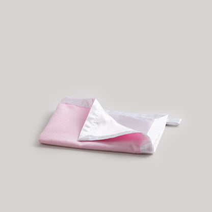 pink baby security blanket