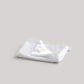 white baby security blanket